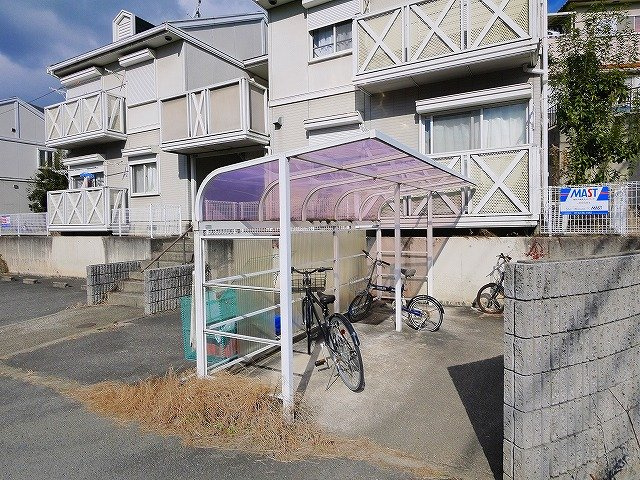 サンセットローズのその他共用部分|自転車置き場