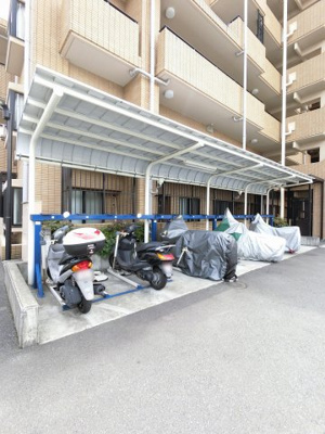 【その他共用部分】 | コスモ山手グレイスフォルム | バイク置場