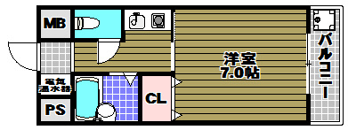 メゾン楠の間取り