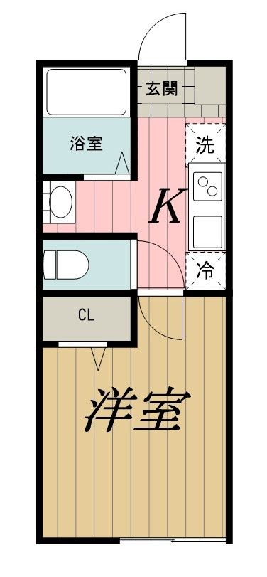 グランフェリオ都賀の間取り