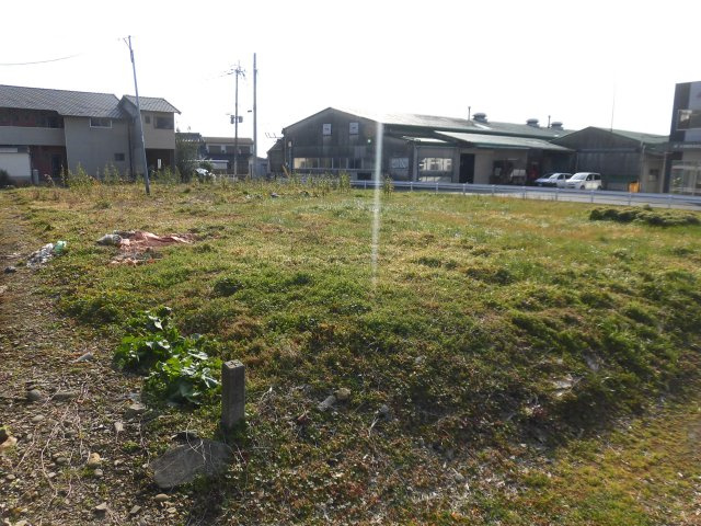 「売地」八女市蒲原の外観