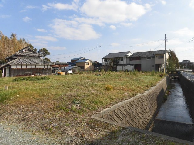 「売地」八女市蒲原の外観