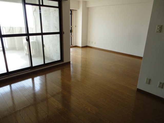 シーサイドパストラル林崎Ⅱの居間・リビング|広～いリビング