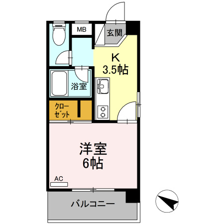 ROSE HOUSEの間取り