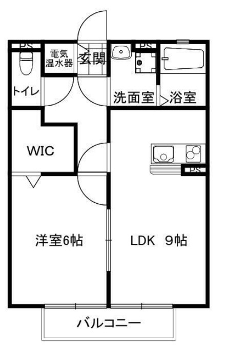 グランフォートの間取り