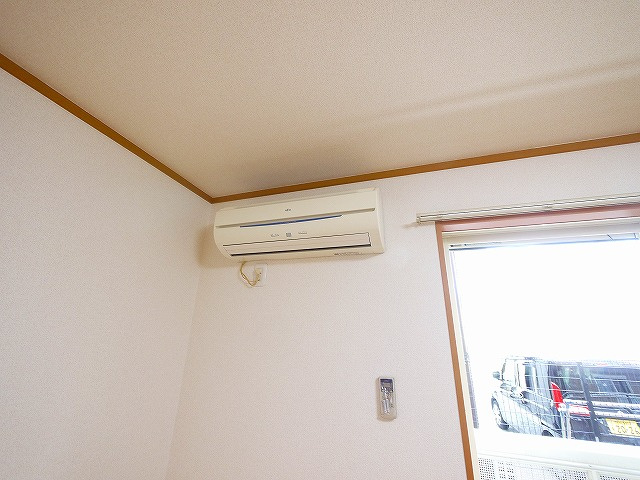 アムール　パティオの設備|エアコンが付いてます。