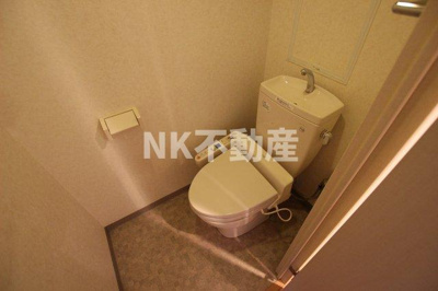 【トイレ】 | 布施ハイライン（布施賃貸） | トイレです