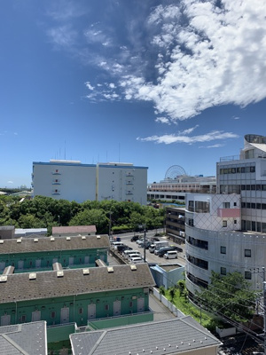 【展望】 | サンジェームス | 天気がいいと、観覧車が見えますよ