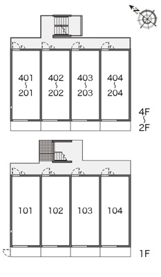 【区画図】 | miraie 西新
