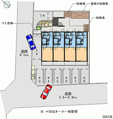 【駐車場】 | miraie 西新