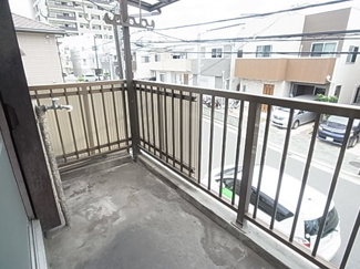 【バルコニー】 | 北岸和田2丁目貸家 | 注）現賃借人入居前写真