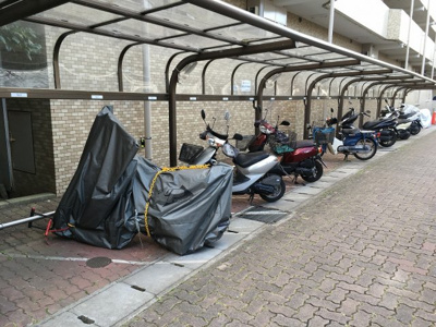 【その他共用部分】 | ローヤルシティ鴨居３番館 | バイク置場