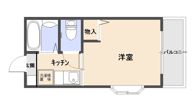 【間取り】 | ユニティやよい坂