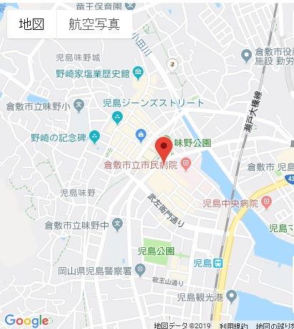 ポレスター児島の地図