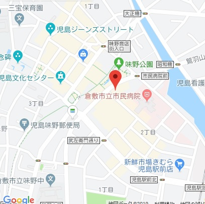 ポレスター児島の地図