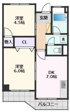 【間取り】 | リバーパークアイワ