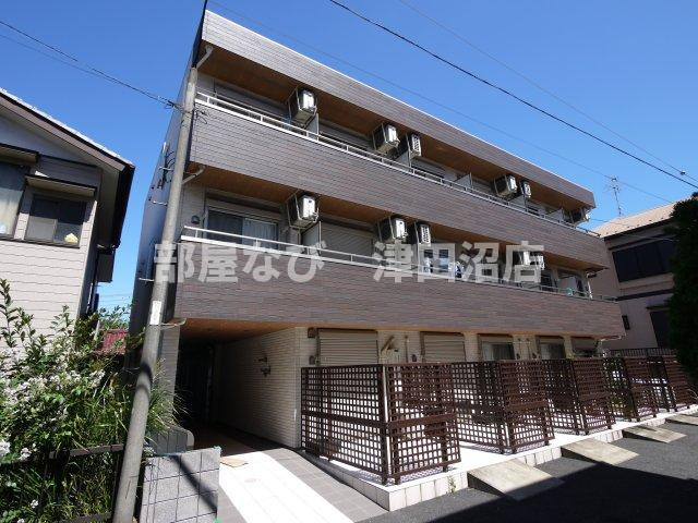 ディアコート津田沼の外観|おしゃれな外観☆二人入居相談可能！ネット無料です！