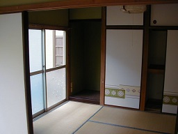 浜崎アパート　3Kの和室