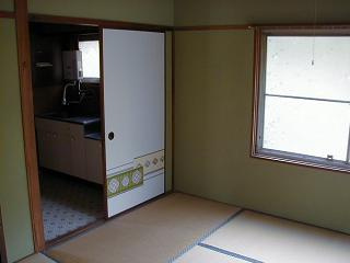 浜崎アパート　3Kの和室