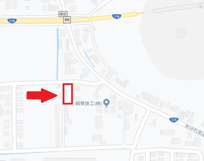 【地図】 | 善積駐車場