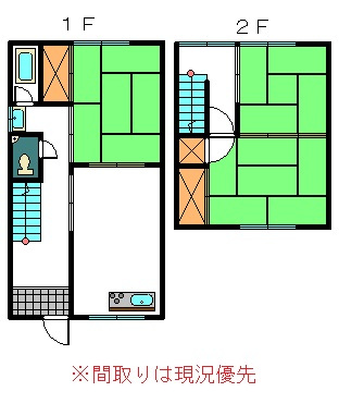 町田４丁目借家の間取り