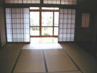 元旗町借家の和室