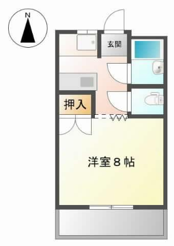 サンクレスト東広島の間取り