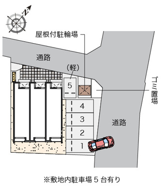 【駐車場】 | ジュネスレオーノⅡ