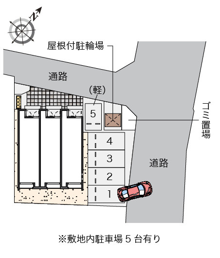 【駐車場】 | ジュネスレオーノⅡ