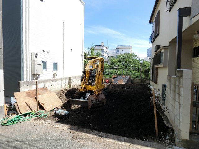 北区滝野川４丁目建築条件付き売地の外観