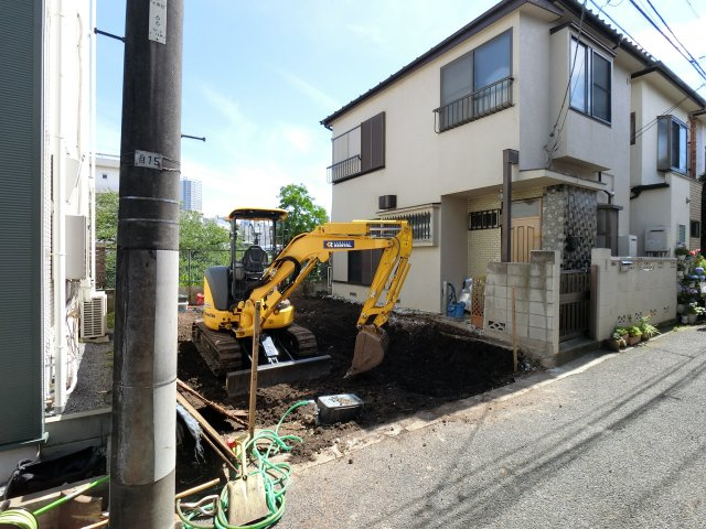 北区滝野川４丁目建築条件付き売地の外観