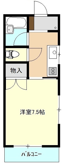 【間取り】 | メイプルいずみのC