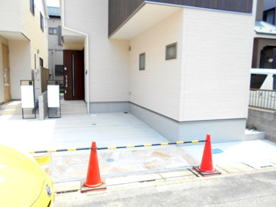 【駐車場】 | 新築　川口市　柳崎　全6棟　1号棟　31坪　デザイン住宅 | 駐車場の用意があります。3580から2980万円にさらに価格変更です。いまでしょ。今年でしょ。