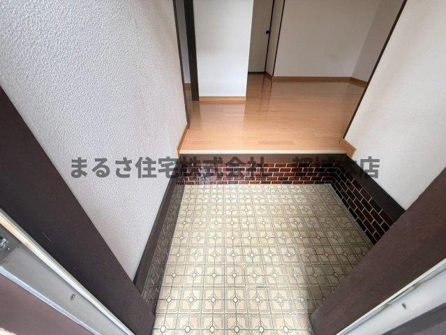 上川東ハイツのロビー