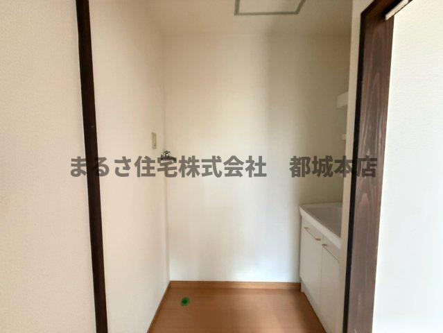 上川東ハイツの玄関