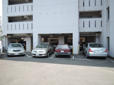 【駐車場】 | 岡野パークハイツ | 平置き駐車場