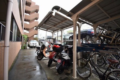 【その他共用部分】 | 藤和シティホームズ綱島ウエスト | バイク置場