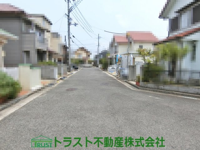 明石市二見町福里第７　新築戸建の前面道路含む現地写真