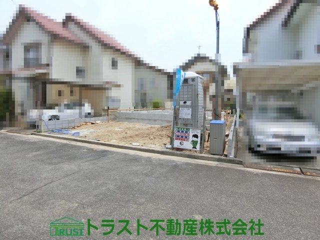 明石市二見町福里第７　新築戸建の前面道路含む現地写真