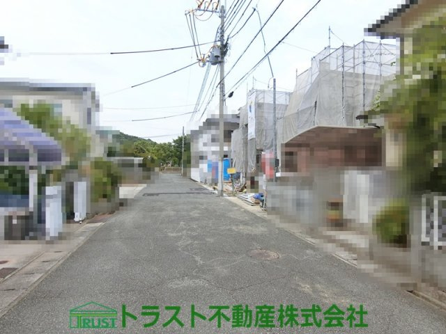 神戸市西区天が岡の前面道路含む現地写真