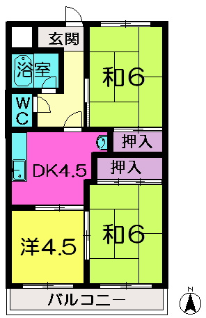 【間取り】 | 池田ハイツ