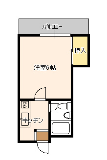 【間取り】 | オーベルジュⅡ