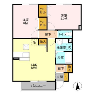 【間取り】 | グレイスヒル