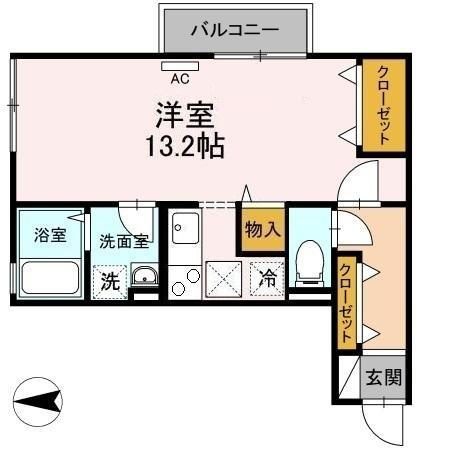 イーグルス・アイA棟の間取り