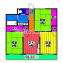 【間取り】 | アソシエート前田の間取り