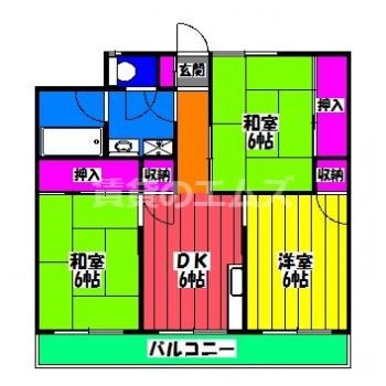 【間取り】 | アソシエート前田 | アソシエート前田の間取り