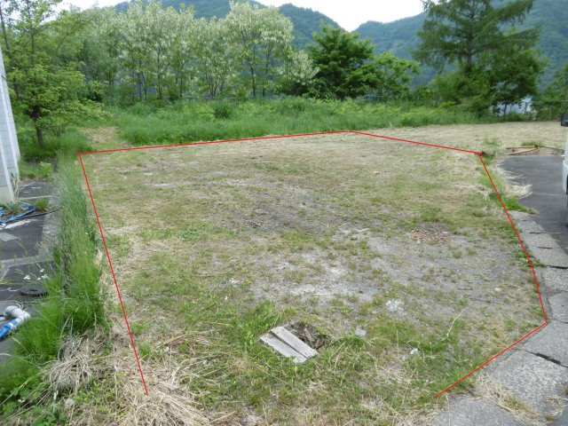 【外観】 | 黒石市ニ圧内温泉土地 | 外観です