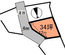 【土地図】 | 黒石市ニ圧内温泉土地