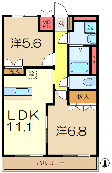 【間取り】 | ビューテラス