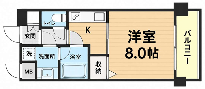 【間取り】 | プレジオ清水谷